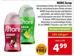 Interspar MORE Zerup Angebot