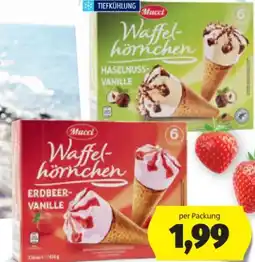 Hofer Mucci Waffelhörnchen Angebot