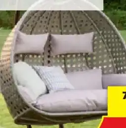 Hofer Home Deluxe Twin Polyrattan Hängesessel Angebot