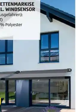 Hofer Home Deluxe Vollkassettenmarkise Elos Angebot
