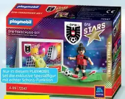 Hofer Playmobil ÖFB Stars Torschuss-Set Angebot
