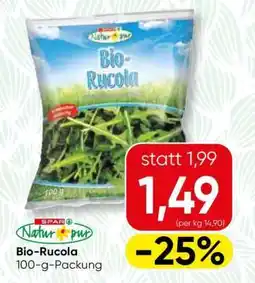 Spar Bio Rucola Angebot