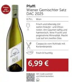 Interspar Pfaffl Wiener Gemischter Satz DAC 2025 Angebot