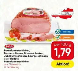 Spar TANN Putenfarmerschinken Angebot