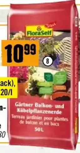 Hornbach Gärtner balkon- & kübelpflanzenerde Angebot