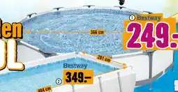 Hornbach Framepool set steel pro max Angebot