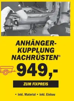 Forstinger Anhänger- kupplung nachrüsten Angebot