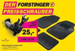 Forstinger 4-tlg. Autoteppich Comfort Drive Angebot
