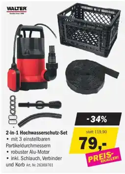 Forstinger 2-in-1 hochwasserschutz-set Angebot