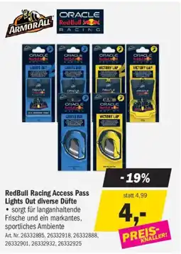 Forstinger Redbull racing access pass lights out diverse düfte Angebot