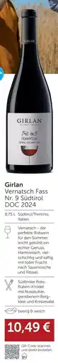 Weinwelt Interspar Girlan vernatsch fass nr. 9 südtirol doc 2024 Angebot