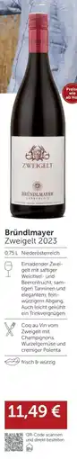 Weinwelt Interspar Bründlmayer zweigelt 2023 Angebot