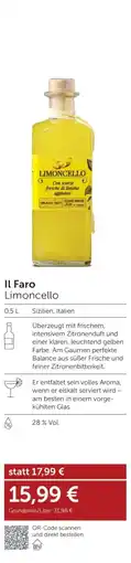 Weinwelt Interspar Il faro limoncello Angebot