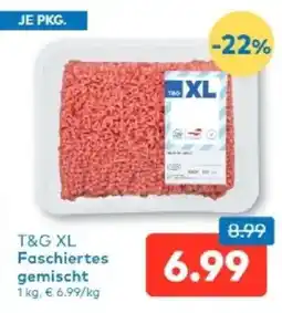 T&G T&g xl faschiertes gemischt Angebot