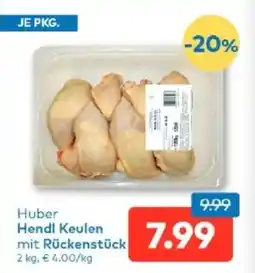 T&G Huber Hendl Keulen mit Rückenstück Angebot