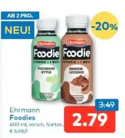 T&G Ehrmann Foodies Angebot
