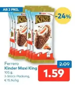 T&G Ferrero Kinder Maxi King Angebot