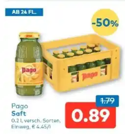 T&G Pago Saft Angebot