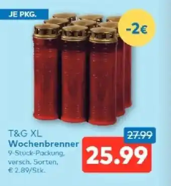T&G T&g xl wochenbrenner Angebot