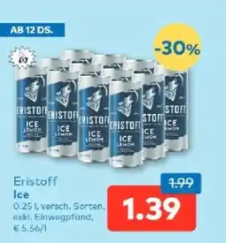 T&G Eristoff Ice Angebot