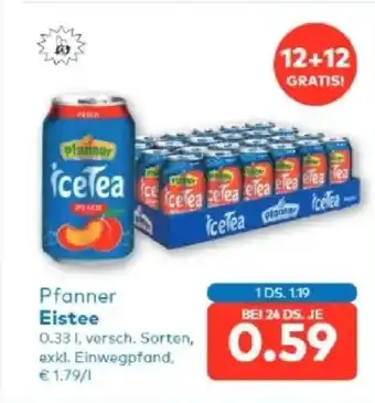 T&G Pfanner Eistee Angebot