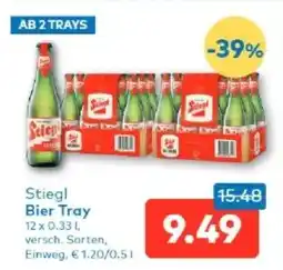 T&G Stiegl bier tray Angebot