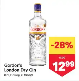 MPreis Gordon's london dry gin Angebot