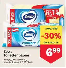 MPreis Zewa Toilettenpapier Angebot