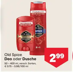MPreis Old spice deo oder dusche Angebot