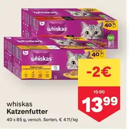 MPreis Whiskas katzenfutter Angebot