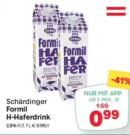 MPreis Schärdinger formil h haferdrink Angebot