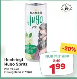MPreis Hochriegl hugo spritz Angebot