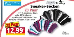 Norma Ellenor ronley sneaker-socken Angebot
