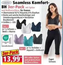 Norma Elle nor seamless komfort- bh 3er-pack mit spitze Angebot