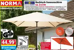 Norma Rechteck-sonnenschirm Angebot