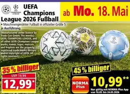 Norma Uefa champions league 2026 fußball Angebot