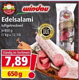 Norma Edelsalami luftgetrocknet Angebot