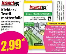 Norma Kleider-/ Textil- mottenfalle Angebot