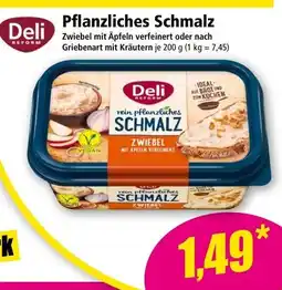 Norma Pflanzliches schmalz Angebot