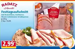 Norma Radatz schmeckt festtagsaufschnitt Angebot