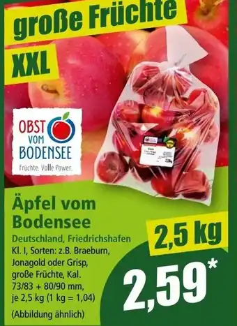 Norma Äpfel vom bodensee Angebot