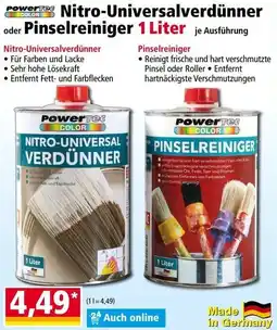 Norma Nitro-Universalverdünner Pinselreiniger Angebot