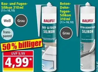 Norma Bau- und fugen- silikon Angebot