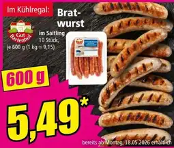 Norma Bartwurst Angebot