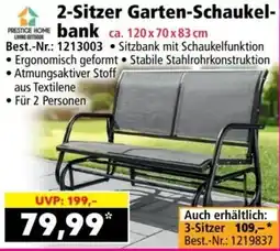 Norma 2-Sitzer Garten-Schaukelbank Angebot