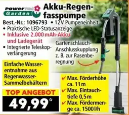 Norma Akku-Regen fasspumpe Angebot