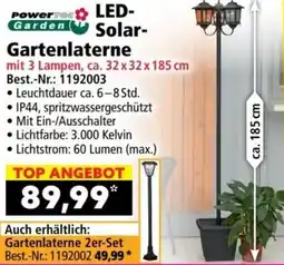 Norma Led solar gartenlaterne Angebot