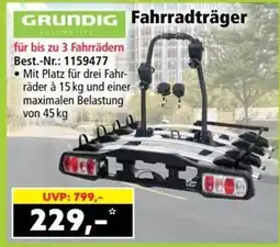 Norma Grundig fahrradträger Angebot