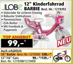 Norma 12" kinderfahrrad lob barbie Angebot