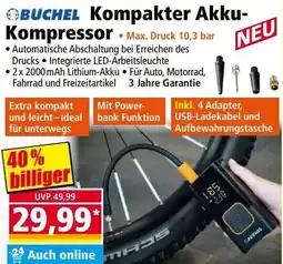 Norma Buchel kompakter akku kompressor Angebot